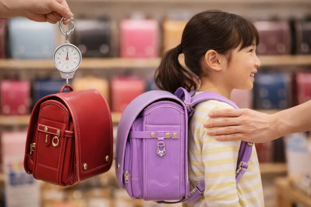 ランドセルは軽い方がいい?それともフィット重視?のイメージ画像