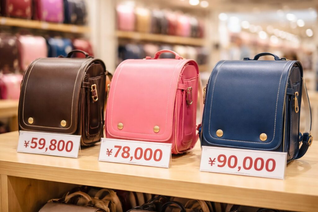 ランドセルが高すぎるイメージ画像