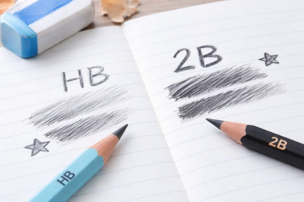 HBと2Bの違いのイメージ画像