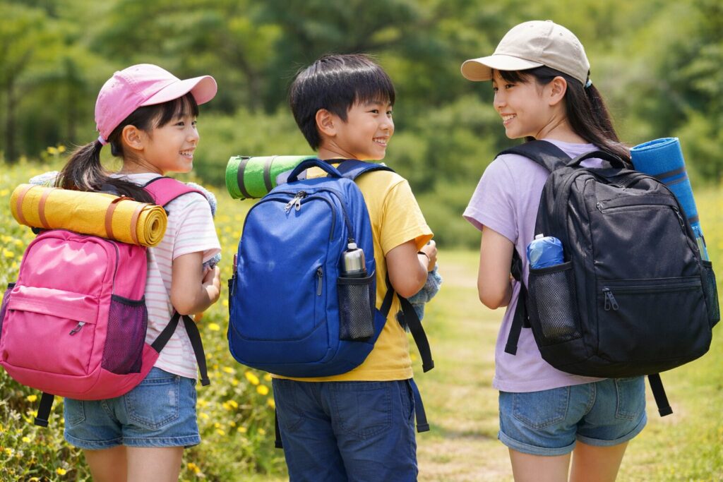 遠足のリュックサイズは何リットル?のイメージ画像