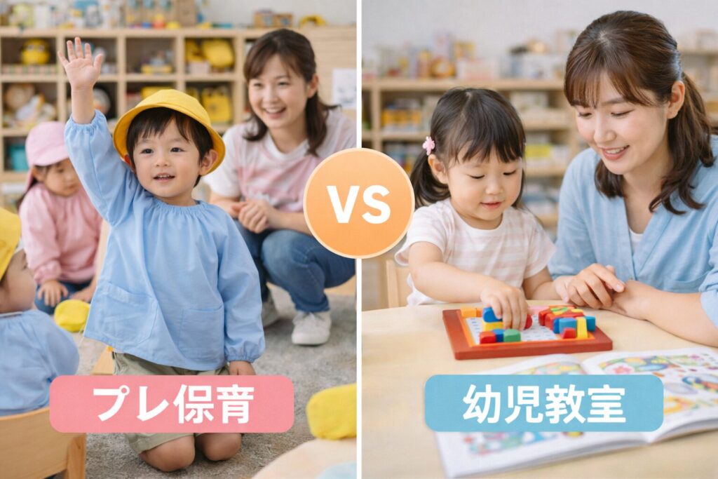 幼児教室との違いのイメージ画像