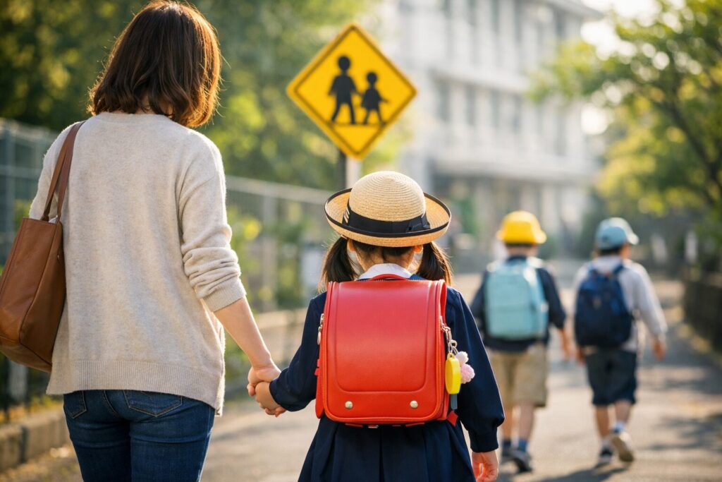小学校の送り迎えは過保護?判断の考え方のイメージ画像