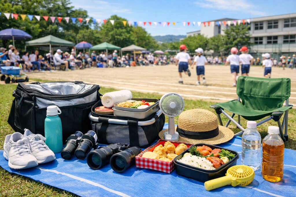 運動会の持ち物を親向けに徹底解説のイメージ画像