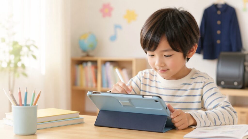 年長のスマイルゼミは入学準備に最適のイメージ画像